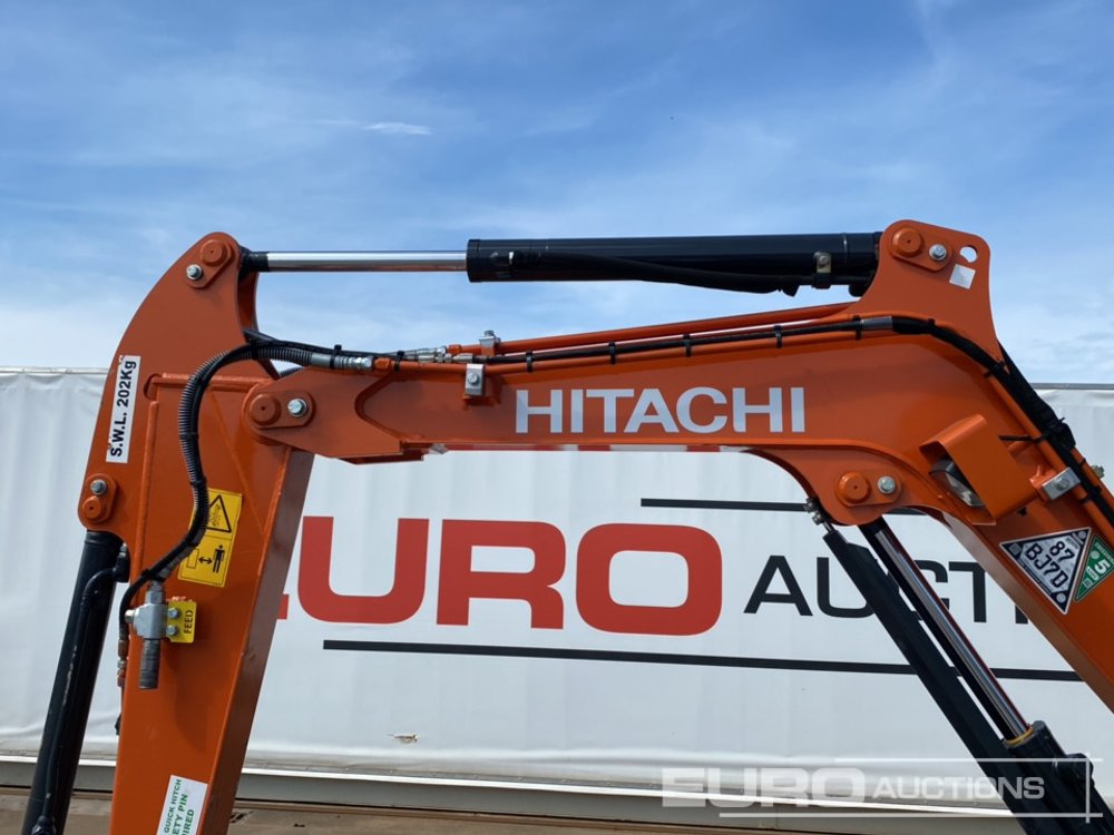 Mini escavadeira 2024 Hitachi ZX26U-6 CLR: foto 22