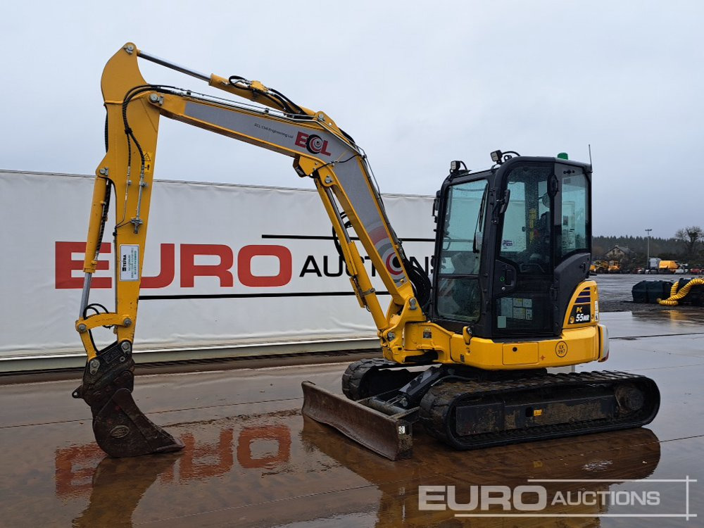 2024 Komatsu PC55MR-5E0 - Mini escavadeira: foto 1 2024 Komatsu PC55MR-5E0 - Mini escavadeira: foto 1