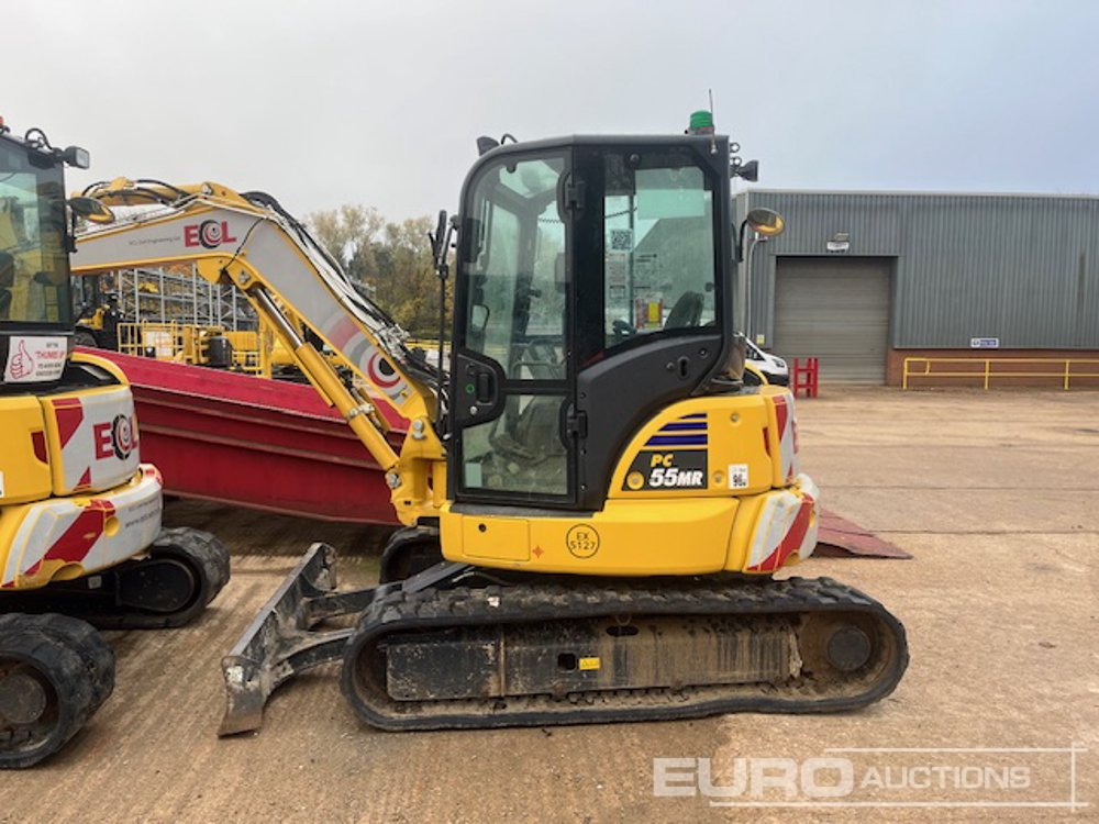 2024 Komatsu PC55MR-5E0 - Mini escavadeira: foto 2 2024 Komatsu PC55MR-5E0 - Mini escavadeira: foto 2