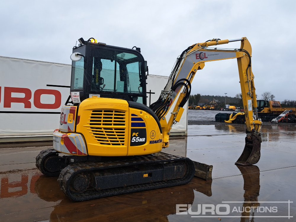 2024 Komatsu PC55MR-5E0 - Mini escavadeira: foto 5 2024 Komatsu PC55MR-5E0 - Mini escavadeira: foto 5