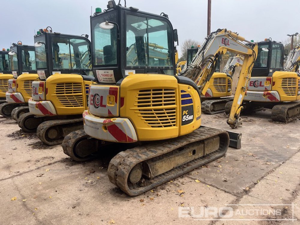2024 Komatsu PC55MR-5E0 - Mini escavadeira: foto 5 2024 Komatsu PC55MR-5E0 - Mini escavadeira: foto 5