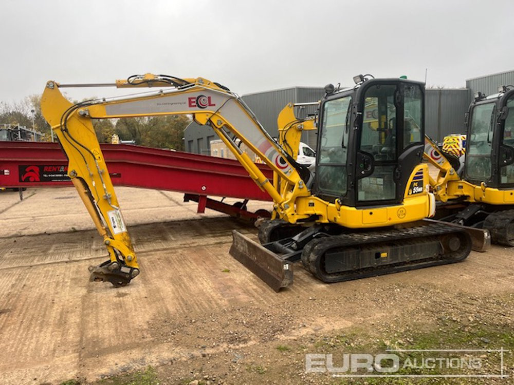 2024 Komatsu PC55MR-5E0 - Mini escavadeira: foto 1 2024 Komatsu PC55MR-5E0 - Mini escavadeira: foto 1