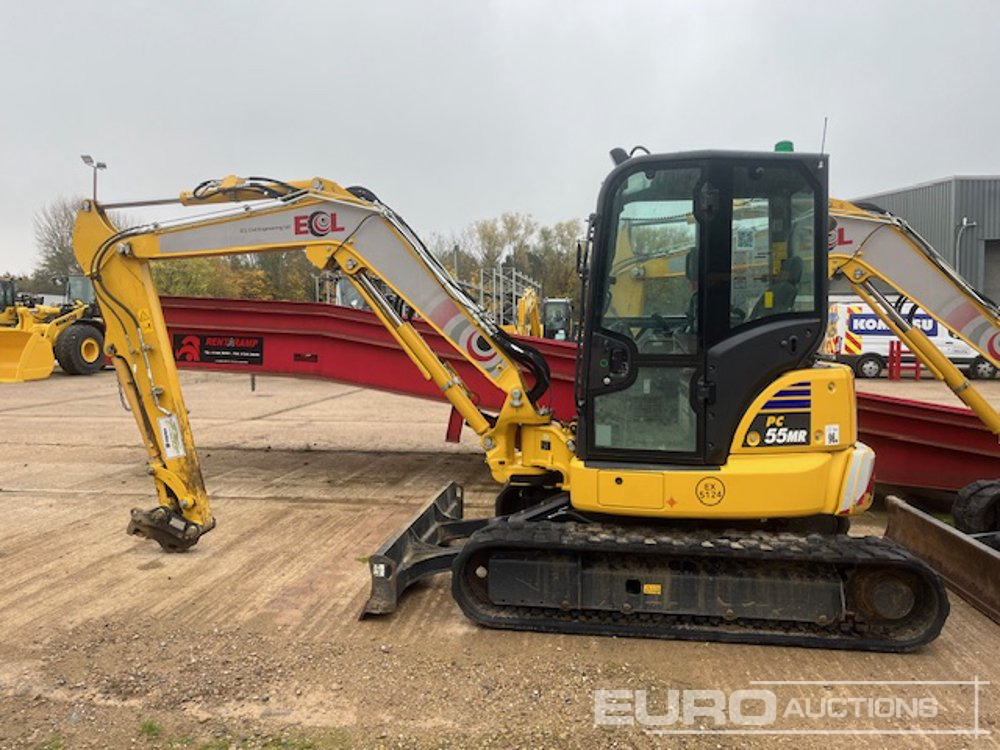 2024 Komatsu PC55MR-5E0 - Mini escavadeira: foto 3 2024 Komatsu PC55MR-5E0 - Mini escavadeira: foto 3