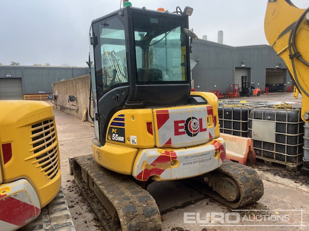 2024 Komatsu PC55MR-5E0 - Mini escavadeira: foto 3 2024 Komatsu PC55MR-5E0 - Mini escavadeira: foto 3