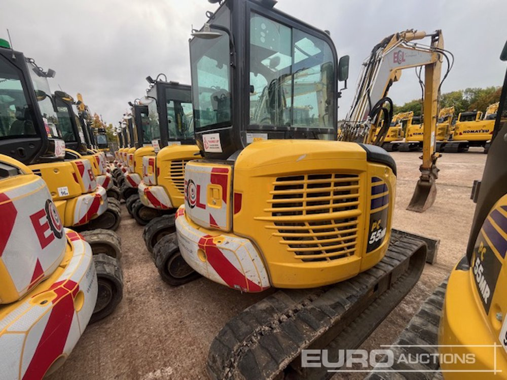 2024 Komatsu PC55MR-5E0 - Mini escavadeira: foto 5 2024 Komatsu PC55MR-5E0 - Mini escavadeira: foto 5