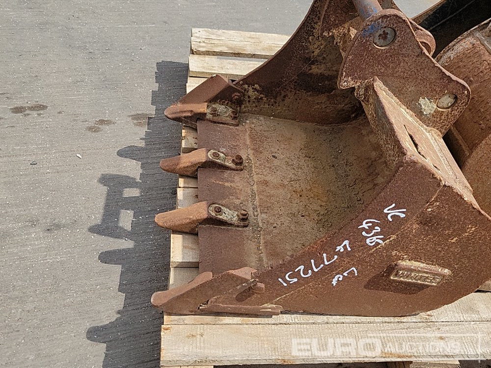 Balde 24", 24", 12", 12" Digging Bucket 30-35mm Pin to suit Mini Excavator: foto 10