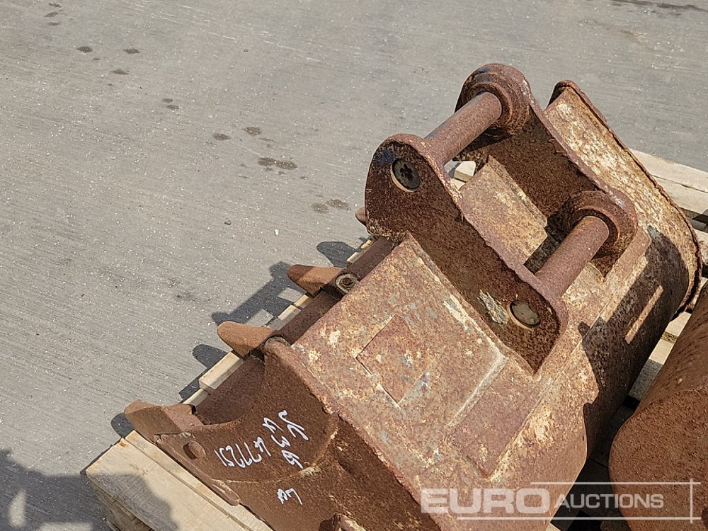 Balde 24", 24", 12", 12" Digging Bucket 30-35mm Pin to suit Mini Excavator: foto 11