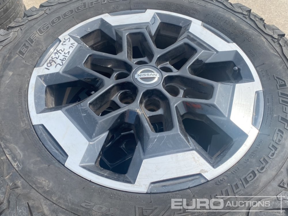 265/60R18 Alloy Wheels to suit Nissan Navara (4 of) - Pneu: foto 5 265/60R18 Alloy Wheels to suit Nissan Navara (4 of) - Pneu: foto 5
