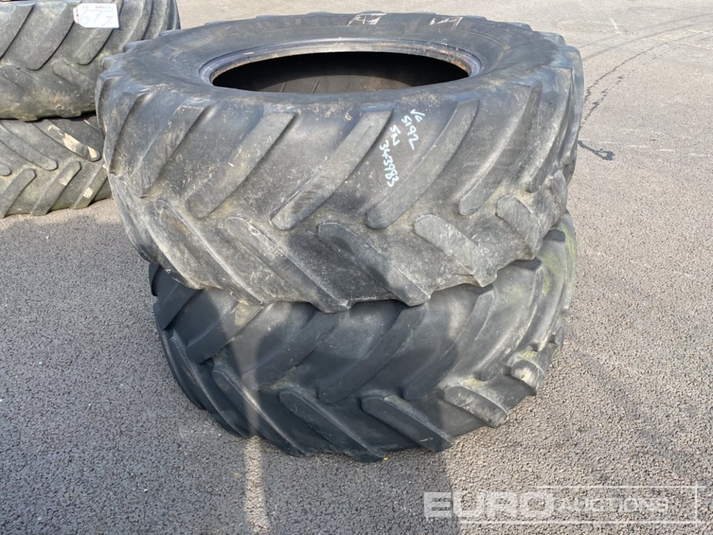540/65R30 Michelin Tyres (2 of) - Pneu: foto 1 540/65R30 Michelin Tyres (2 of) - Pneu: foto 1