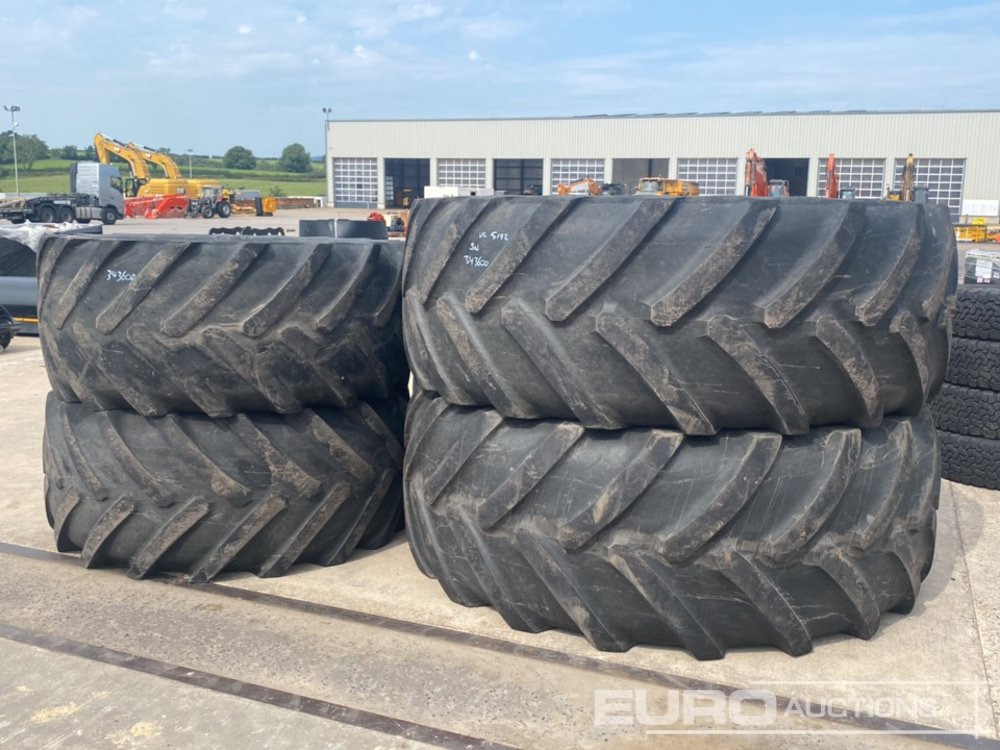 710/70R42 Michelin Tyres (2 of) & 600/70RR28 Michelin Tyres (2 of) - Pneu: foto 2 710/70R42 Michelin Tyres (2 of) & 600/70RR28 Michelin Tyres (2 of) - Pneu: foto 2