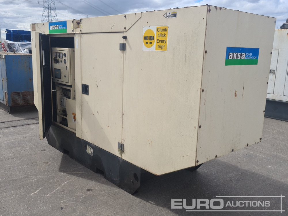 Aksa 100kVA Generator, 4 Cylinder Engine (Spares) - Gerador elétrico: foto 5 Aksa 100kVA Generator, 4 Cylinder Engine (Spares) - Gerador elétrico: foto 5