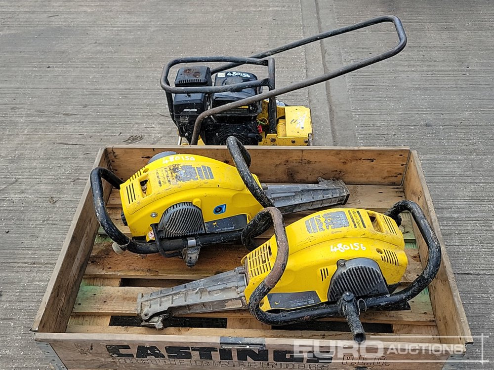Altas Copco Cobra Proi Petrol Handheld Breaker (2 of), Bomag 18/45 Petrol Compaction Plate Loncin Engine - Máquina de asfalto: foto 2 Altas Copco Cobra Proi Petrol Handheld Breaker (2 of), Bomag 18/45 Petrol Compaction Plate Loncin Engine - Máquina de asfalto: foto 2