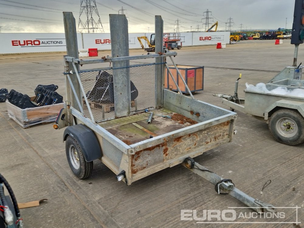 Bateson Single Axle Traffic Light System Trailer, Ramp - Reboque porta máquinas: foto 1 Bateson Single Axle Traffic Light System Trailer, Ramp - Reboque porta máquinas: foto 1