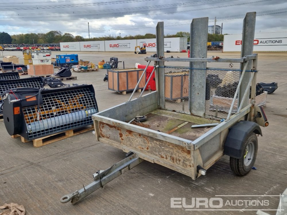 Bateson Single Axle Traffic Light System Trailer, Ramp - Reboque porta máquinas: foto 3 Bateson Single Axle Traffic Light System Trailer, Ramp - Reboque porta máquinas: foto 3