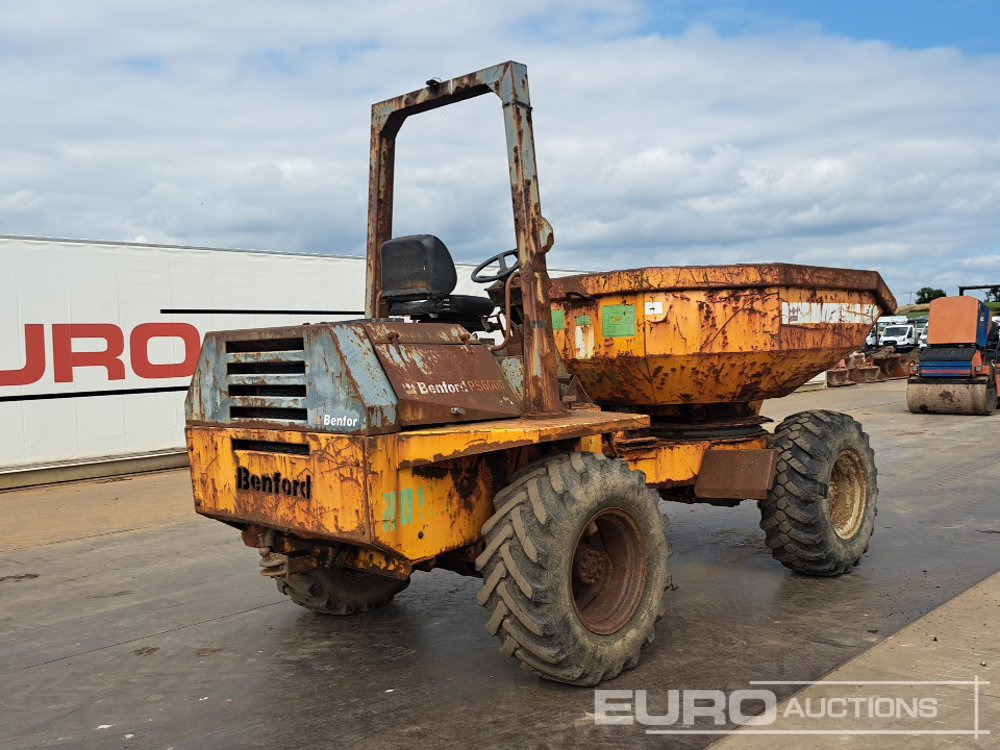 Benford 6 Ton Swivel Skip Dumper, Roll Bar - Tombador: foto 5 Benford 6 Ton Swivel Skip Dumper, Roll Bar - Tombador: foto 5