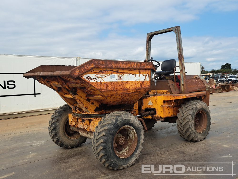 Benford 6 Ton Swivel Skip Dumper, Roll Bar - Tombador: foto 1 Benford 6 Ton Swivel Skip Dumper, Roll Bar - Tombador: foto 1