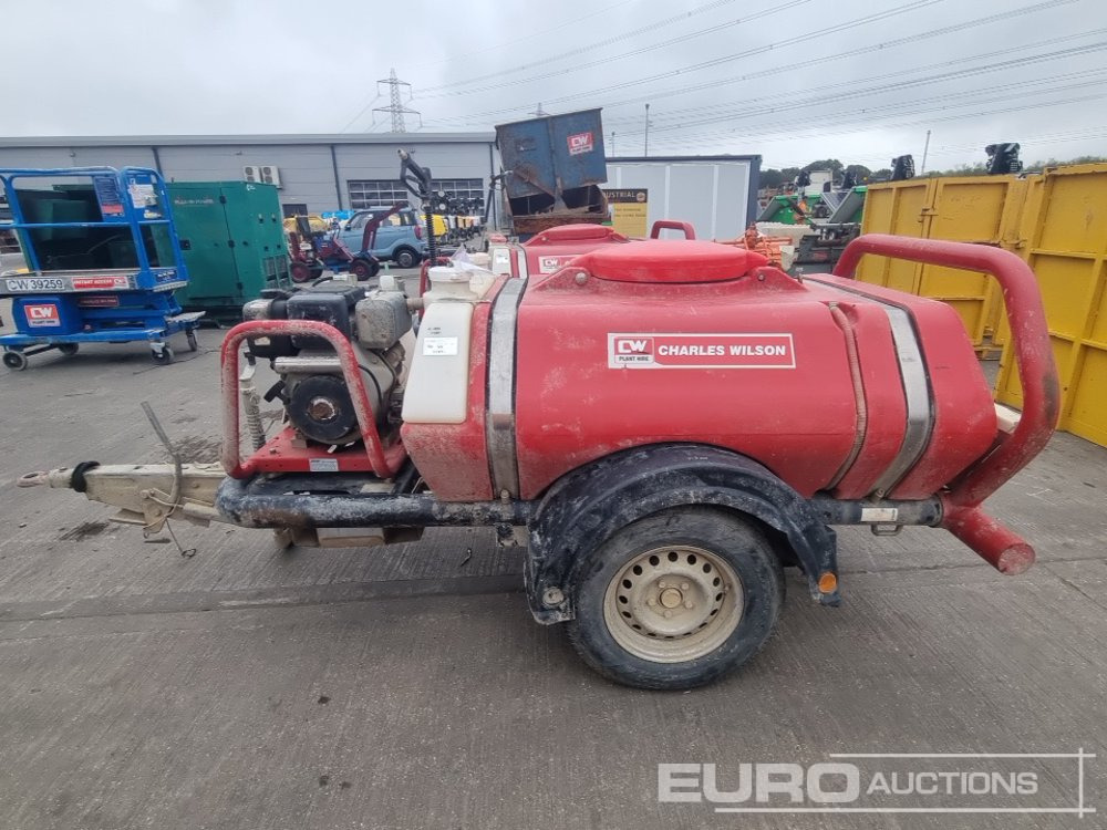 Brendon Bowsers Single Axle Plastic Water Bowser, Yanmar Pressure Washer - Lavadora de alta pressão: foto 2 Brendon Bowsers Single Axle Plastic Water Bowser, Yanmar Pressure Washer - Lavadora de alta pressão: foto 2