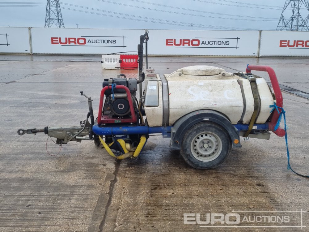 Brendon Powerwashers Single Axle Plastic Water Bowser, Yanmar Pressure Washer - Lavadora de alta pressão: foto 2 Brendon Powerwashers Single Axle Plastic Water Bowser, Yanmar Pressure Washer - Lavadora de alta pressão: foto 2