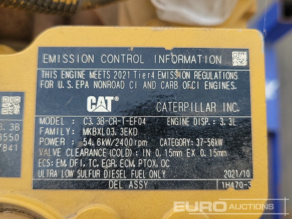 Motor CAT C3.3B: foto 20