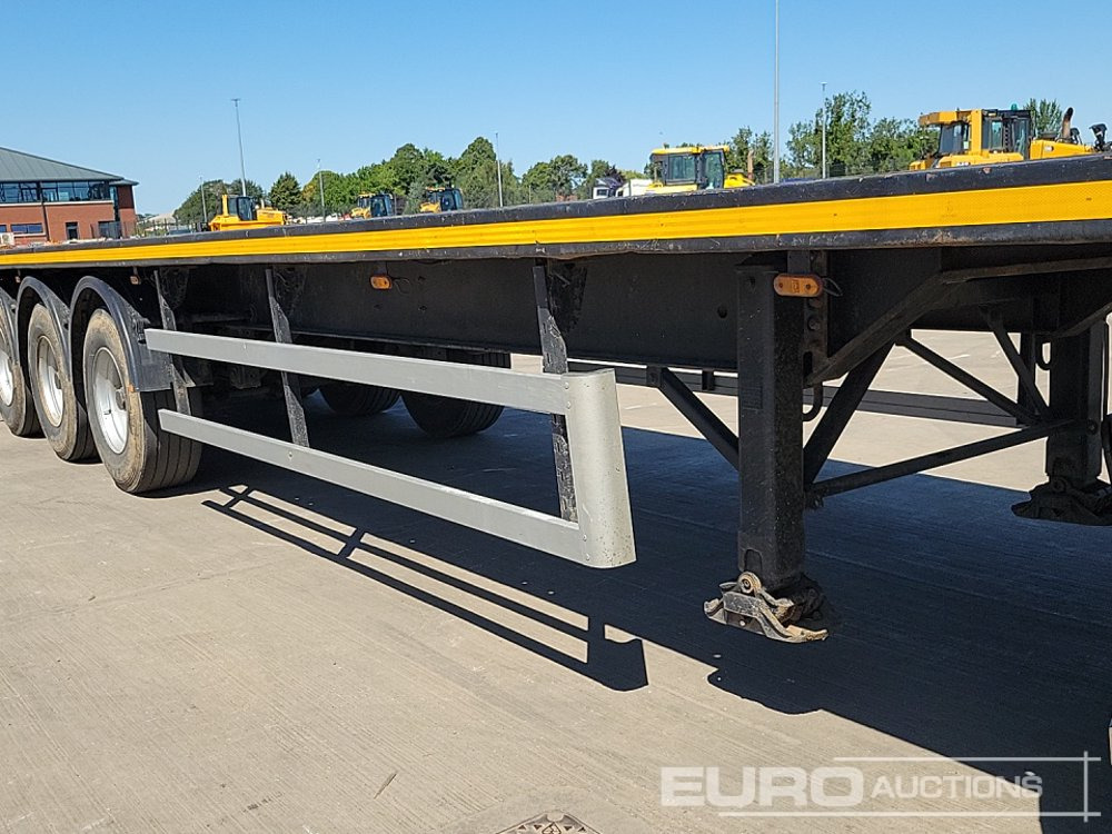 Semi-reboque plataforma/ Caixa aberta Cartwright Tri Axle Flatbed Trailer: foto 24