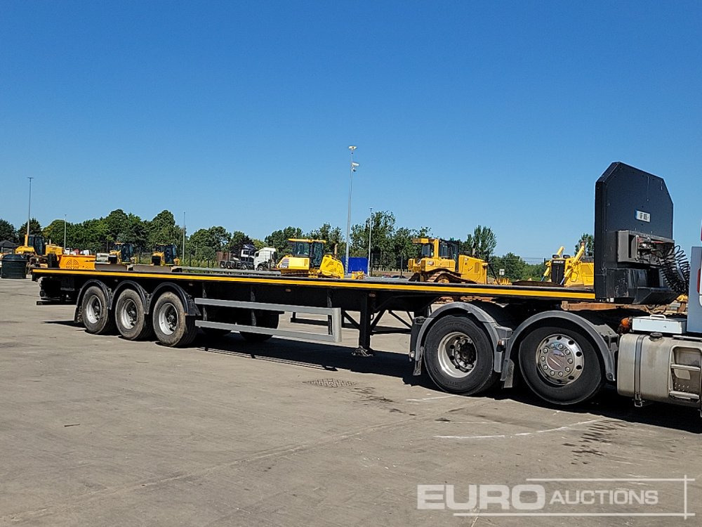Semi-reboque plataforma/ Caixa aberta Cartwright Tri Axle Flatbed Trailer: foto 7