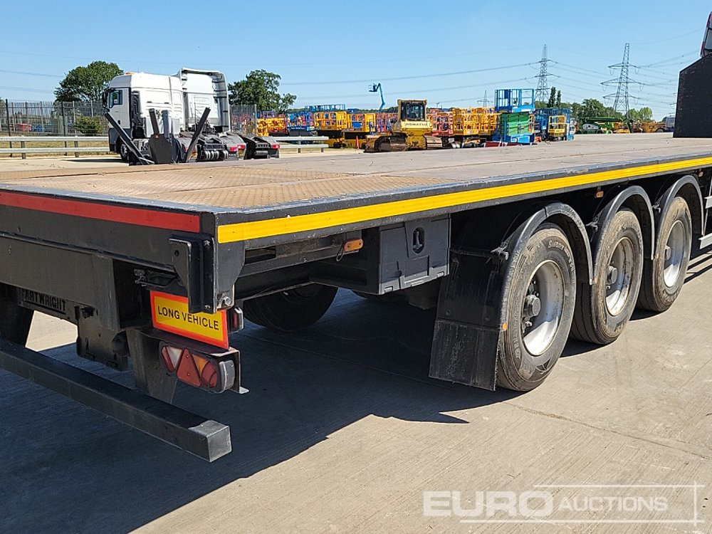 Semi-reboque plataforma/ Caixa aberta Cartwright Tri Axle Flatbed Trailer: foto 16