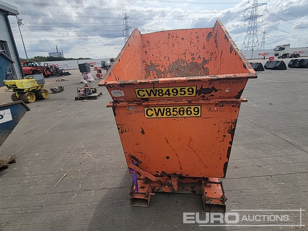 Conquip Tipping Skip to suit Forklift (2 of) - Contentor basculante: foto 4 Conquip Tipping Skip to suit Forklift (2 of) - Contentor basculante: foto 4