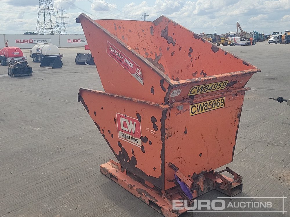 Conquip Tipping Skip to suit Forklift (2 of) - Contentor basculante: foto 3 Conquip Tipping Skip to suit Forklift (2 of) - Contentor basculante: foto 3
