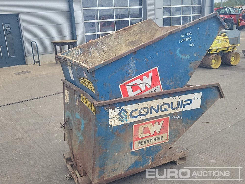 Conquip Tipping Skip to suit Forklift (2 of) - Contentor basculante: foto 5 Conquip Tipping Skip to suit Forklift (2 of) - Contentor basculante: foto 5
