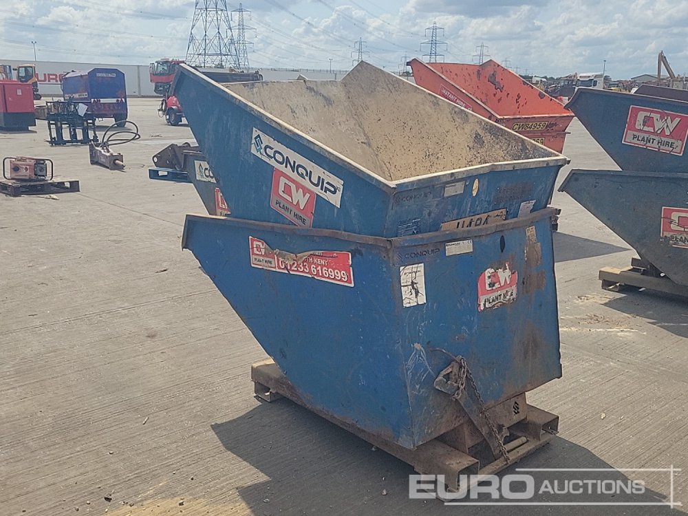 Conquip Tipping Skip to suit Forklift (2 of) - Contentor basculante: foto 3 Conquip Tipping Skip to suit Forklift (2 of) - Contentor basculante: foto 3