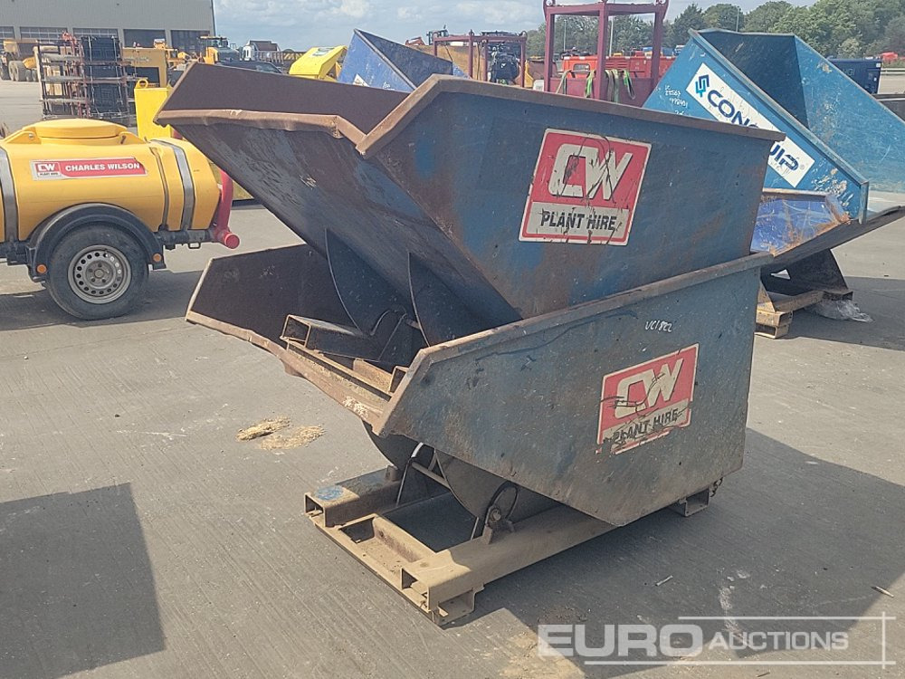 Conquip Tipping Skip to suit Forklift (2 of) - Contentor basculante: foto 1 Conquip Tipping Skip to suit Forklift (2 of) - Contentor basculante: foto 1