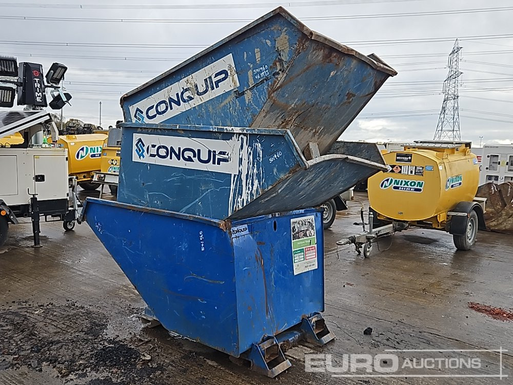 Conquip Tipping Skip to suit Forklift - Contentor basculante: foto 1 Conquip Tipping Skip to suit Forklift - Contentor basculante: foto 1