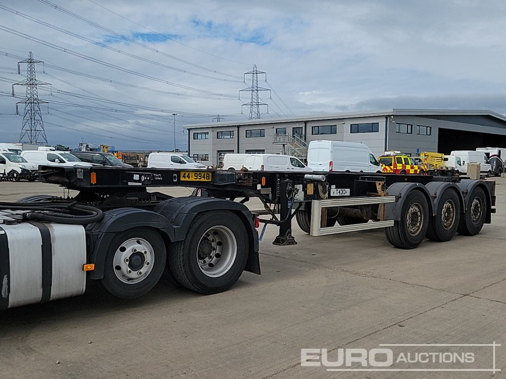 Dennison Trailers SKELETAL ISO TANK - Semi-reboque plataforma/ Caixa aberta: foto 1 Dennison Trailers SKELETAL ISO TANK - Semi-reboque plataforma/ Caixa aberta: foto 1