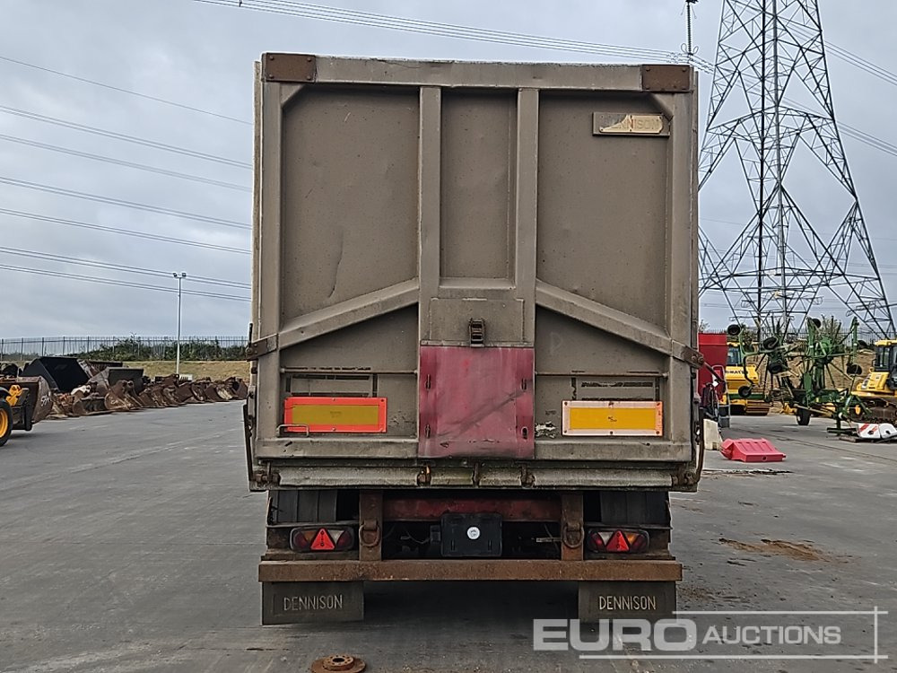 Dennison Tri Axle Bulk Tipping Trailer - Semi-reboque basculante: foto 4 Dennison Tri Axle Bulk Tipping Trailer - Semi-reboque basculante: foto 4