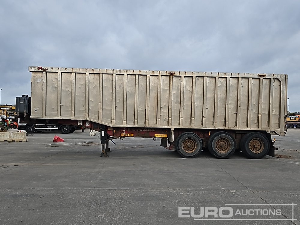 Dennison Tri Axle Bulk Tipping Trailer - Semi-reboque basculante: foto 2 Dennison Tri Axle Bulk Tipping Trailer - Semi-reboque basculante: foto 2