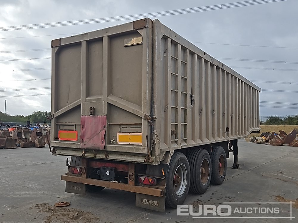 Dennison Tri Axle Bulk Tipping Trailer - Semi-reboque basculante: foto 5 Dennison Tri Axle Bulk Tipping Trailer - Semi-reboque basculante: foto 5