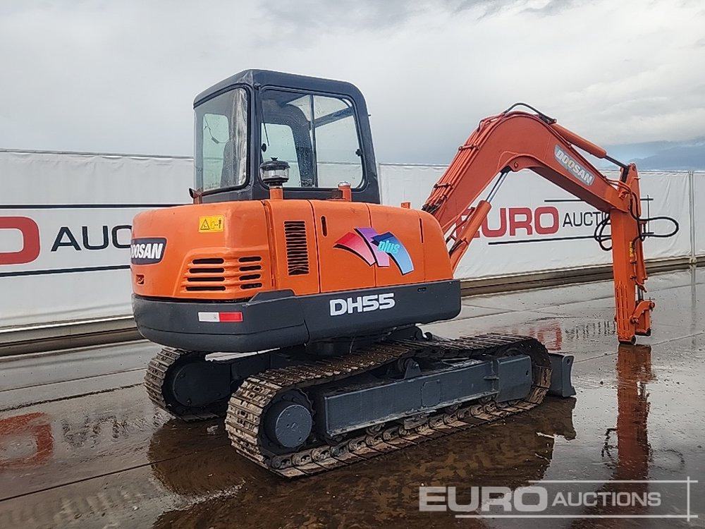 Doosan DH55-V - Mini escavadeira: foto 5 Doosan DH55-V - Mini escavadeira: foto 5