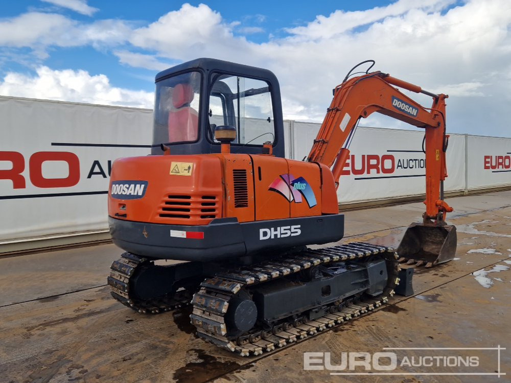 Doosan DH55-V - Mini escavadeira: foto 3 Doosan DH55-V - Mini escavadeira: foto 3