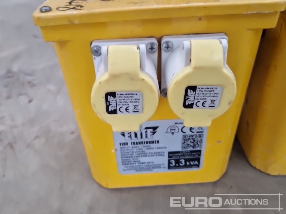 Equipamento de construção Elite 3.3 Kva 110 Volt Transformer (2 of): foto 10