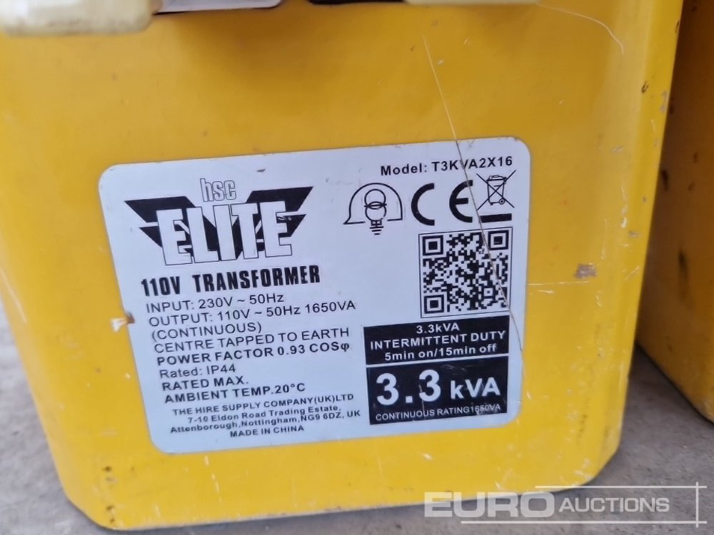 Equipamento de construção Elite 3.3 Kva 110 Volt Transformer (2 of): foto 12