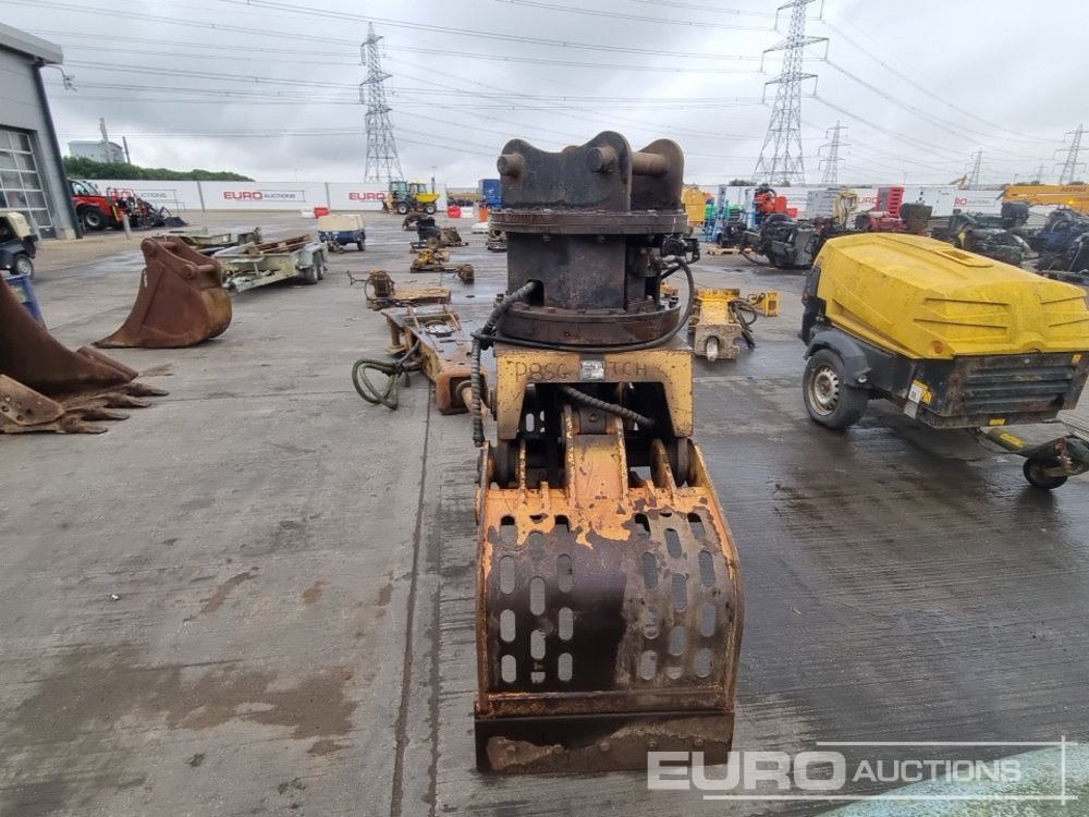Equipamento para Escavadeira Hydraulic Rotating Selector Grab 65mm Pin to suit 13 Ton Excavator: foto 8