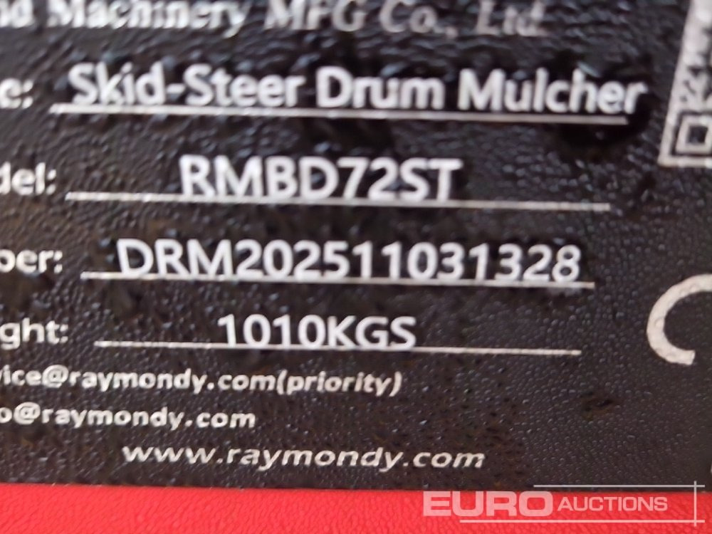 Equipamento para Escavadeira Unused 2025 Raytree RMBD72ST: foto 19