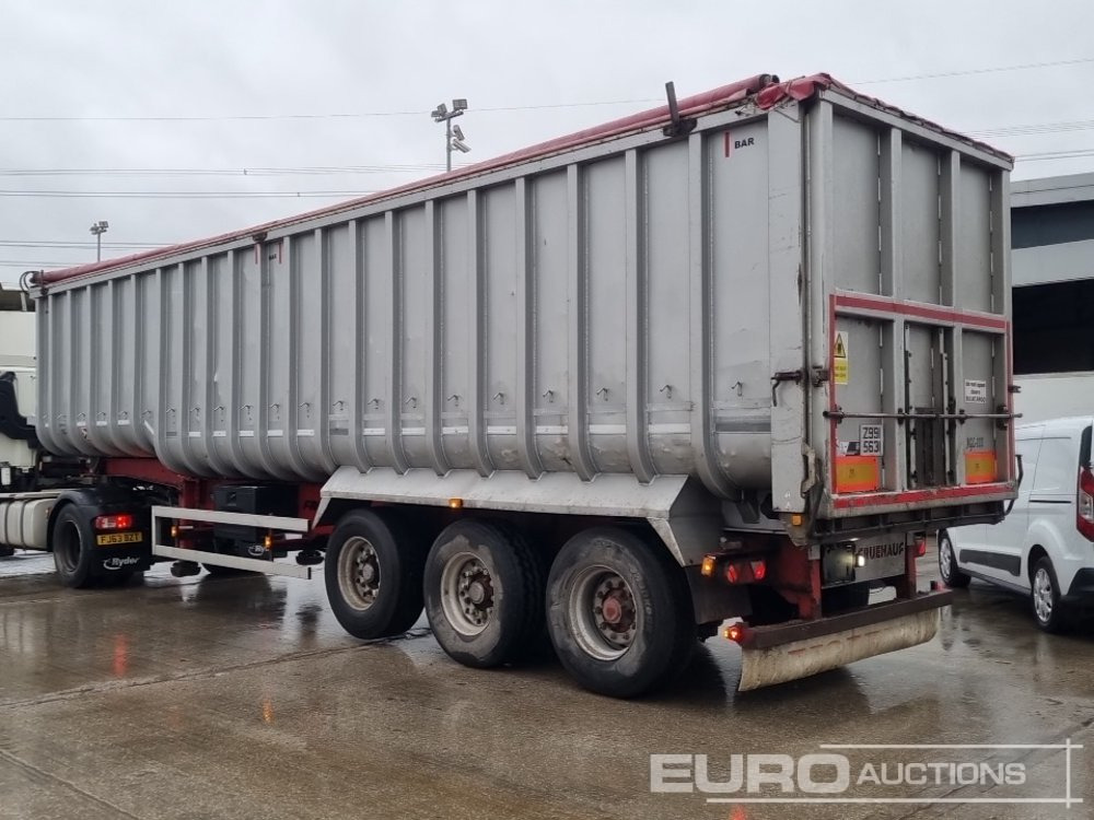 Fruehauf Tri Axle Bulk Tipper Trailer, Easy Sheet (CAT C - Insurance Loss) - Semi-reboque basculante: foto 3 Fruehauf Tri Axle Bulk Tipper Trailer, Easy Sheet (CAT C - Insurance Loss) - Semi-reboque basculante: foto 3