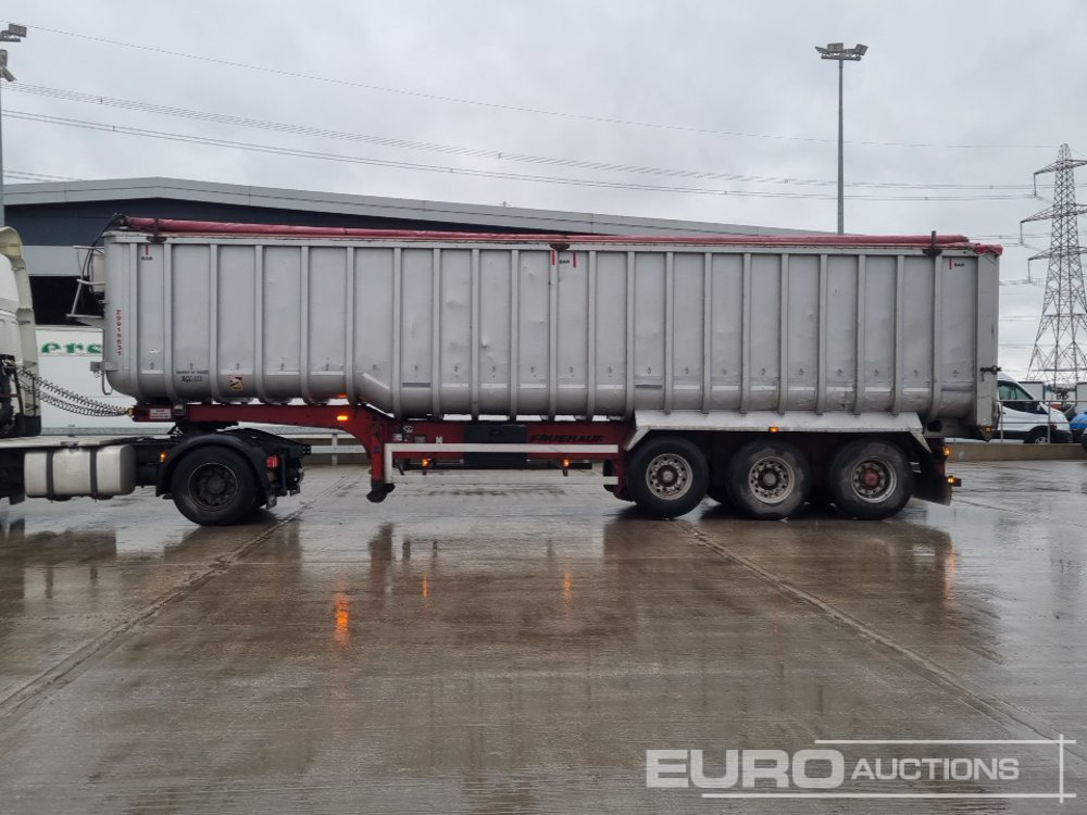 Fruehauf Tri Axle Bulk Tipper Trailer, Easy Sheet (CAT C - Insurance Loss) - Semi-reboque basculante: foto 2 Fruehauf Tri Axle Bulk Tipper Trailer, Easy Sheet (CAT C - Insurance Loss) - Semi-reboque basculante: foto 2