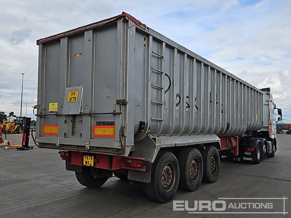 Fruehauf Tri Axle Bulk Tipping Trailer, Easy Sheet - Semi-reboque basculante: foto 5 Fruehauf Tri Axle Bulk Tipping Trailer, Easy Sheet - Semi-reboque basculante: foto 5