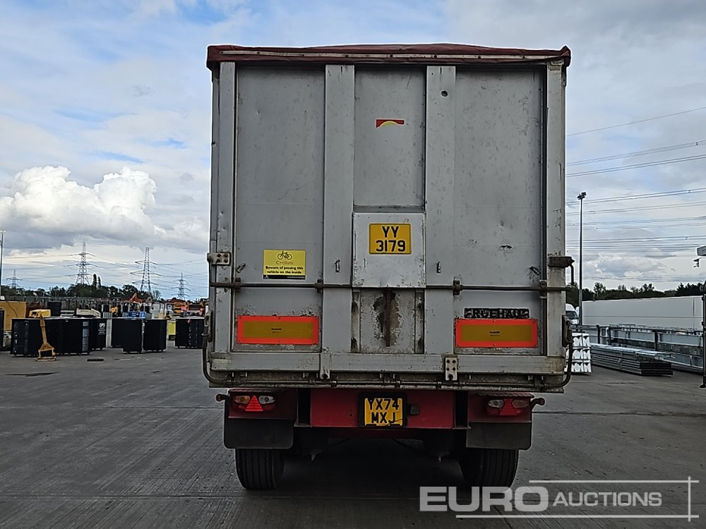 Fruehauf Tri Axle Bulk Tipping Trailer, Easy Sheet - Semi-reboque basculante: foto 4 Fruehauf Tri Axle Bulk Tipping Trailer, Easy Sheet - Semi-reboque basculante: foto 4