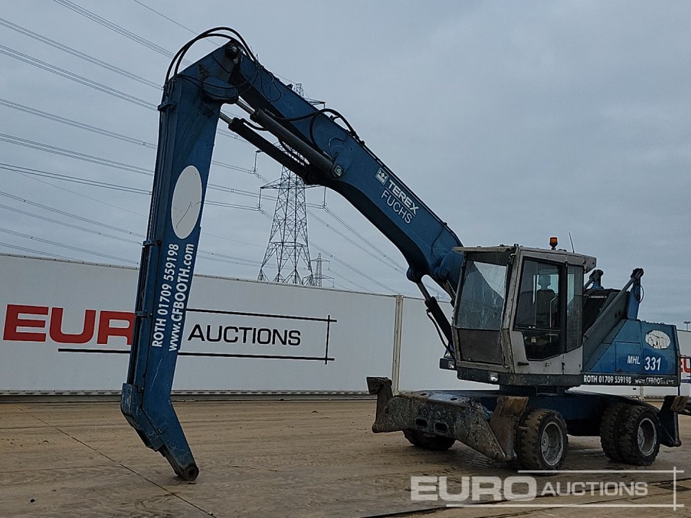 Fuchs MHL331 - Escavadeira de rodas: foto 1 Fuchs MHL331 - Escavadeira de rodas: foto 1