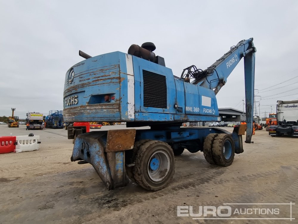 Fuchs MHL360 - Escavadeira de rodas: foto 5 Fuchs MHL360 - Escavadeira de rodas: foto 5