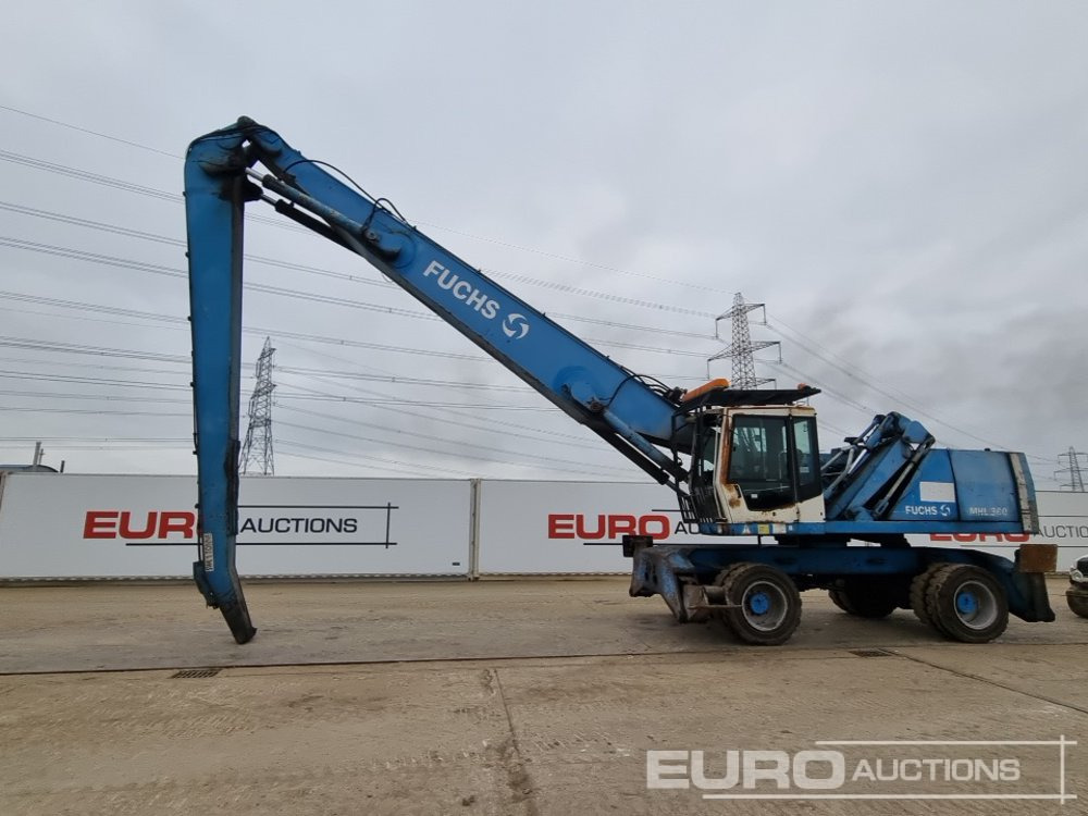 Fuchs MHL360 - Escavadeira de rodas: foto 2 Fuchs MHL360 - Escavadeira de rodas: foto 2