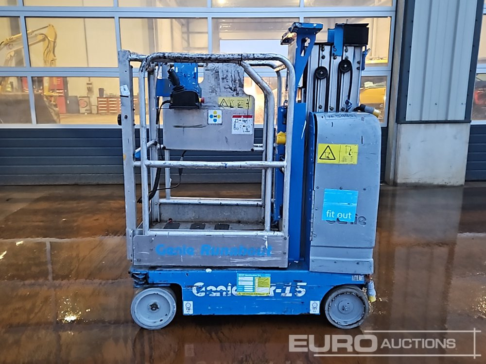 Genie GR-15 - Plataforma de mastro vertical: foto 2 Genie GR-15 - Plataforma de mastro vertical: foto 2